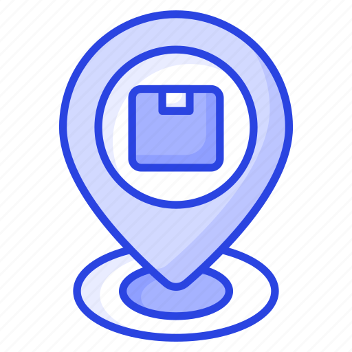 Delivery, location, parcel, package, cardboard, placeholder, tracking icon - Download on Iconfinder
