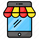 mobile, store, shop, online, shopping, ecommerce, smartphone