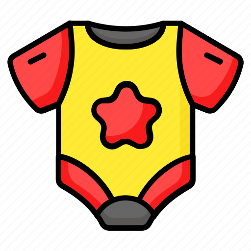 Baby, romper, dress, attire, apparel, clothing, garment icon - Download on Iconfinder