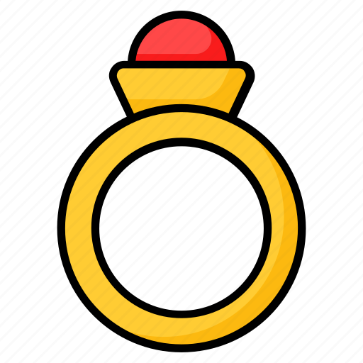 Ring, gemstone, stone, jewelry, wedding, engagement, crystal icon - Download on Iconfinder