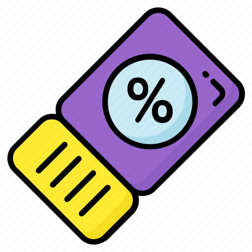 Discount, offer, tag, label, shopping, coupon, percentage icon - Download on Iconfinder
