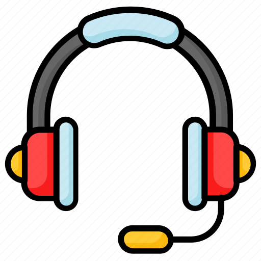 Headphones, customer, service, support, help, care, speaker icon - Download on Iconfinder