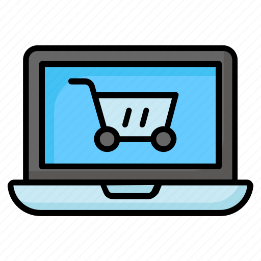 Online shopping, laptop, shop, store, ecommerce, delivery, business icon - Download on Iconfinder