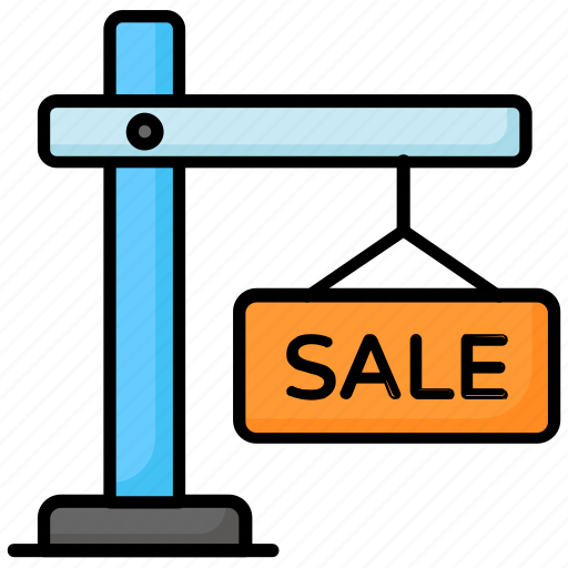 Sale, sign, advertisement, shopping, billboard, ecommerce, hanging icon - Download on Iconfinder