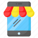 mobile, store, shop, online, shopping, ecommerce, smartphone
