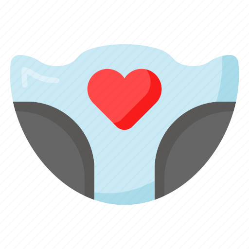 Baby, nappy, diaper, sanitary, wearable, underpants, apparel icon - Download on Iconfinder