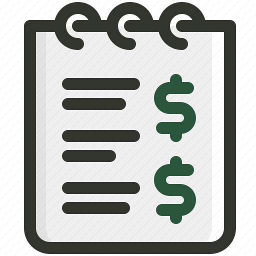 Expenditure, list icon - Download on Iconfinder