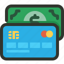 cash, credit card, money, payment method