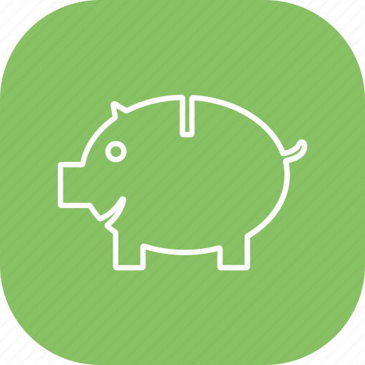 Coin, money, pig, piggy bank, saving icon - Download on Iconfinder