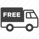 delivery, free, truck, car, shipment, shipping, transport