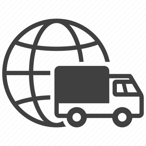 Delivery, global, deliver, deliverer, globe, shipping, transport icon - Download on Iconfinder