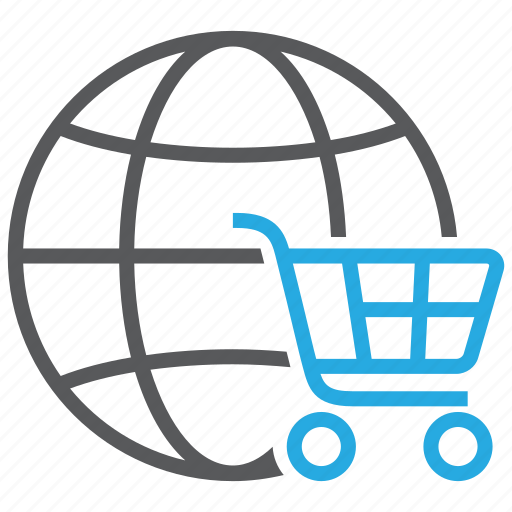 Global, shopping, buy, cart, ecommerce, online, shop icon - Download on Iconfinder