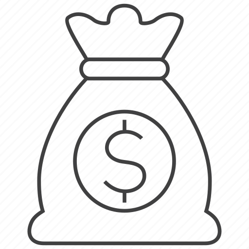 Bag, money, cash, currency, dollar, finance, money bag icon - Download on Iconfinder
