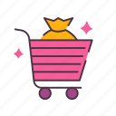 shopping, cart, trolley, buy, commerce, shop, purchase, store