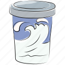 disposable cup, juice cup, milk, paper cup, shake cup, yogurt cup 