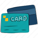 atm card, bank card, cash card, credit card, debit card, money card, plastic money 