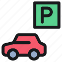 scooter, parking, park, vehicle, wheeler, four, shopping, store, mall
