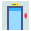 elevator, lift, transportation, mall, door 
