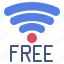 free, wifi, connection, service, signal, communications 