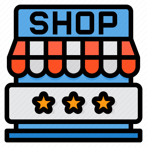 Shop, review, rating, ranking, shopping icon - Download on Iconfinder