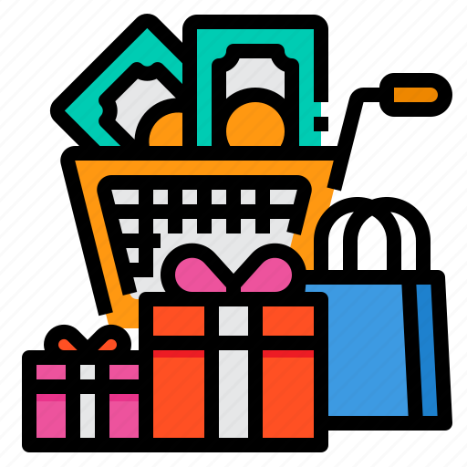 Shopping, cart, sale, gift, discount icon - Download on Iconfinder