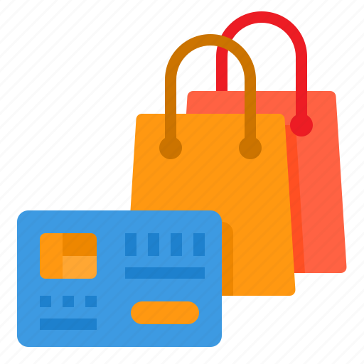 Payment, shopping, card, credit, bag, debit icon - Download on Iconfinder