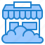 cloud, store, shopping, online, business, commerce 