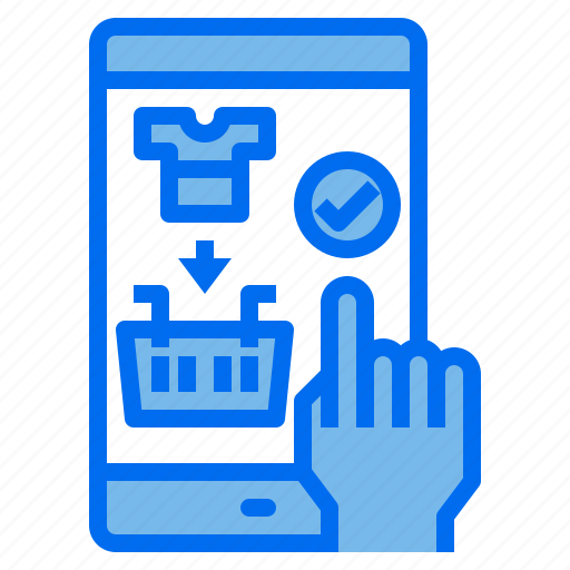 Hand, online, screen, shopping, smartphone icon - Download on Iconfinder