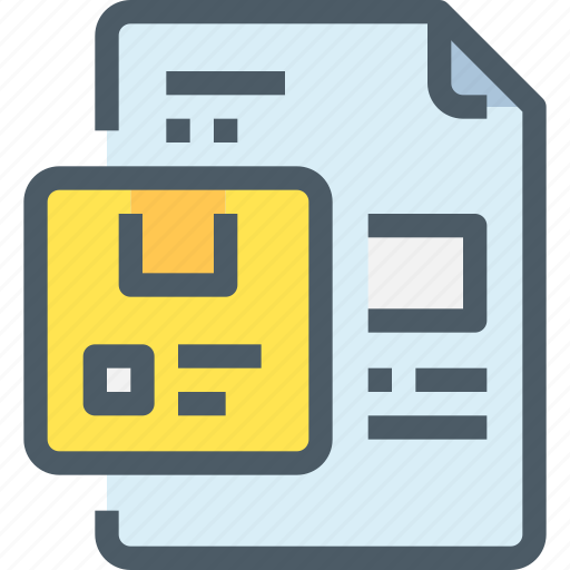 Buy, document, file, list, product, shop, shopping icon - Download on Iconfinder