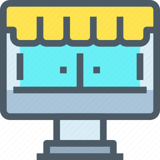 Computer, online, shop, shopping, store icon - Download on Iconfinder