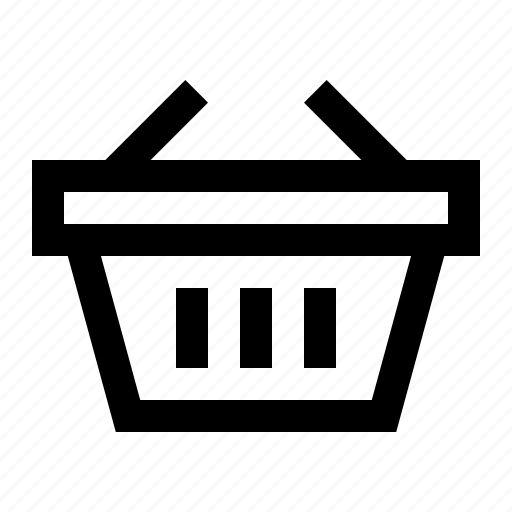 Basket, blackfriday, buy, ecommerce, groceries, hamper, shopping icon - Download on Iconfinder