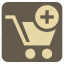 add, rounded, shopping, supermarket, trolly 