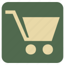 rolling, rounded, shopping, supermarket, trolly