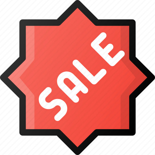 Commerce, ecommerce, sale, sticker icon - Download on Iconfinder
