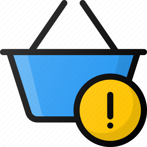 Basket, ecommerce, error, shopping icon - Download on Iconfinder