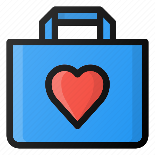 Bag, ecommerce, love, shopping icon - Download on Iconfinder