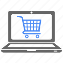 shopping, buy, cart, computer, ecommerce, laptop, shop