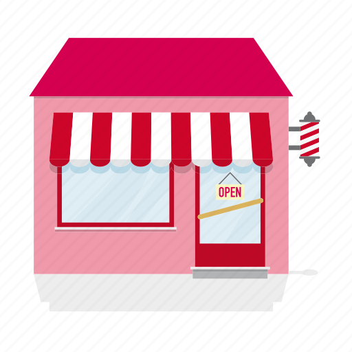 Awning, barber, building, coiffeur, hair stylist, shop, store icon - Download on Iconfinder