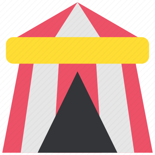 Camp, carnival, circus, party, pavilion, show, tent icon - Download on Iconfinder