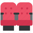 armchair, chair, cinema, interior, movie, show, theatr