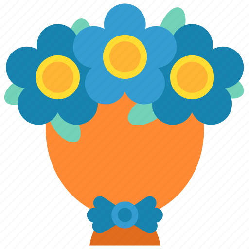 Birthday, bouquet, decoration, floral, flower, flowers, show icon - Download on Iconfinder