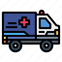 ambulance, car, emergency, truck