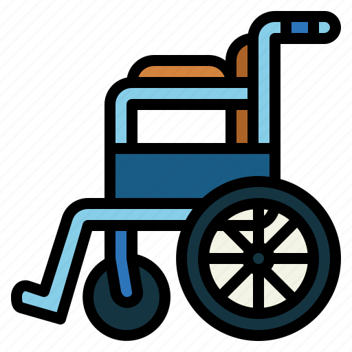 Chair, disabled, wheel, wheelchair icon - Download on Iconfinder