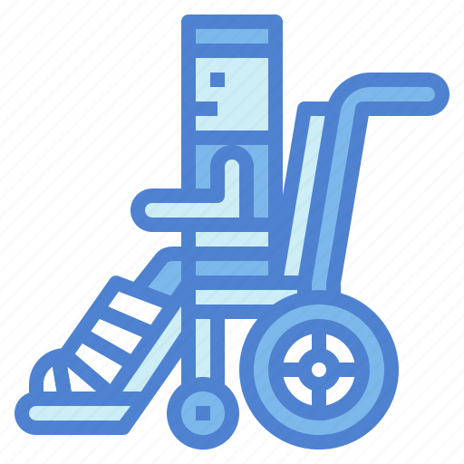 Accident, broken, legs, man, wheelchair icon - Download on Iconfinder