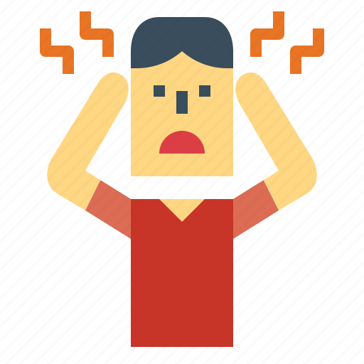 Headache, man, migraine, pain icon - Download on Iconfinder