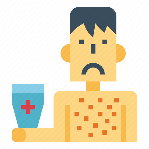 Man, rash, sick, skin icon - Download on Iconfinder
