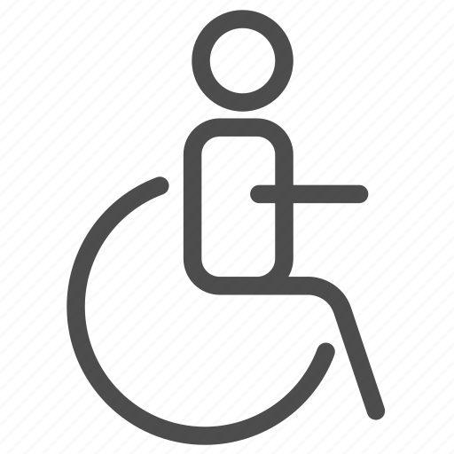 Chair, disability, disabled, handicap, sign, wheelchair icon - Download on Iconfinder
