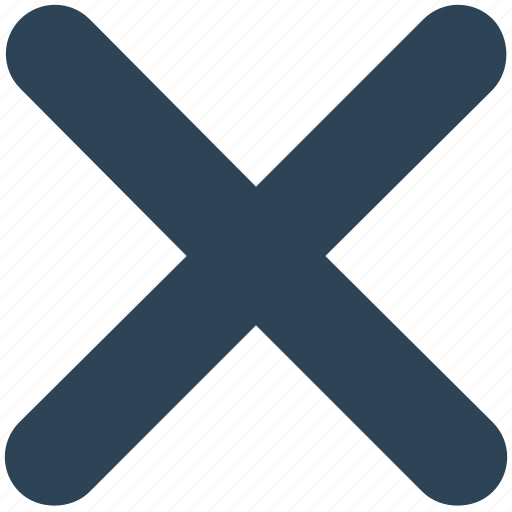 Cancel, close, cross, reject, sign icon - Download on Iconfinder
