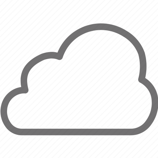 Cloud, cloudy, weather icon - Download on Iconfinder