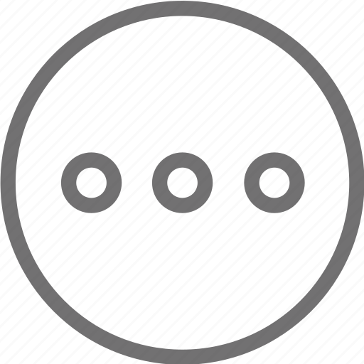 Circle, dots, list, menu, sort icon - Download on Iconfinder